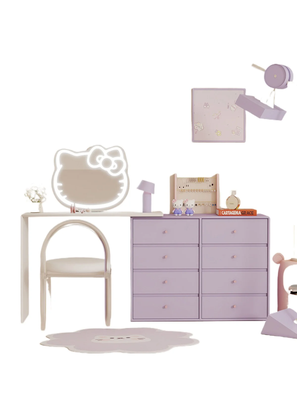 Dopamine French 2-in-1 Dresser Storage Cabinet Bedroom Simple Modern Light Luxury Small Dresser with Drawer
Dopamine French 2-in-1 Dresser Storage Cabinet Bedroom Simple Modern Light Luxury Small Dresser with Drawer