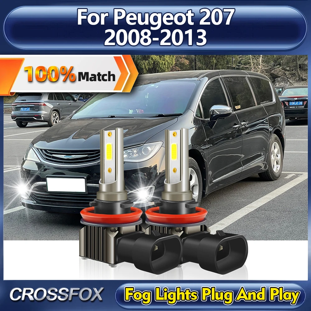 Car Fog Lamps 20000LM H11 H9 H8 Fog Lights Bulbs 12V 6000K Canbus No Error For Peugeot 207 2008 2009 2010 2011 2012 2013
Car Fog Lamps 20000LM H11 H9 H8 Fog Lights Bulbs 12V 6000K Canbus No Error For Peugeot 207 2008 2009 2010 2011 2012 2013