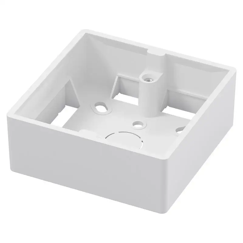 5PCS Wall Switch Socket Junction Box, External Installation Box, Black And White 88mm*88mm*35mm
5PCS Wall Switch Socket Junction Box, External Installation Box, Black And White 88mm*88mm*35mm
