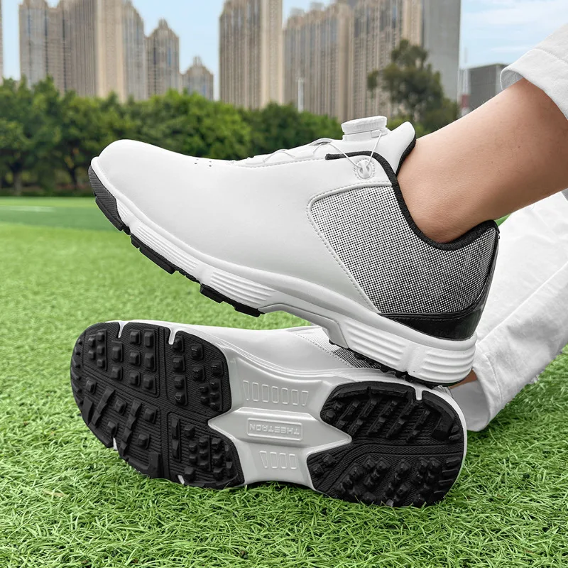 New Comfortable Golf Men Shoes Non Slip Golfing Footwears Size 39-49 Outdoor Couple Lightweight Shoes for Golfers
New Comfortable Golf Men Shoes Non Slip Golfing Footwears Size 39-49 Outdoor Couple Lightweight Shoes for Golfers