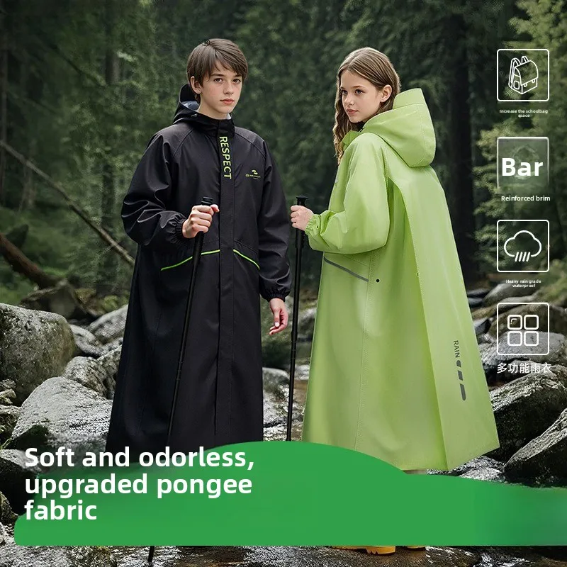 Raincoat Riding Electric Vehicle Adult Full Body Rainstorm Protection Children One Thick Outdoor Male One-piece Female Extended
Raincoat Riding Electric Vehicle Adult Full Body Rainstorm Protection Children One Thick Outdoor Male One-piece Female Extended
