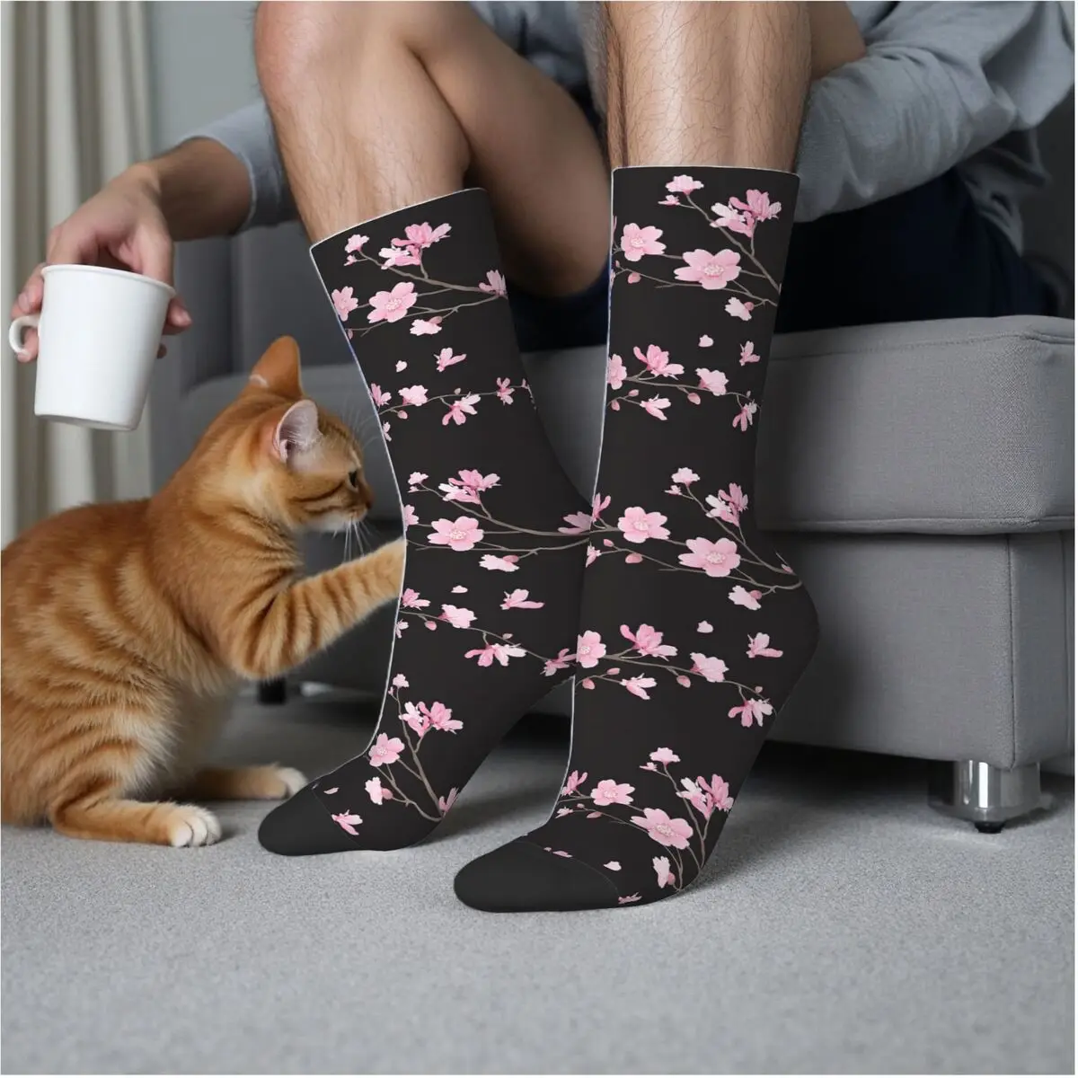 Носки с вишневым цветком и растением, супер мягкие чулки в стиле Харадзюку, всесезонные длинные носки, аксессуары для мужчин и женщин, подарки
Носки с вишневым цветком и растением, супер мягкие чулки в стиле Харадзюку, всесезонные длинные носки, аксессуары для мужчин и женщин, подарки