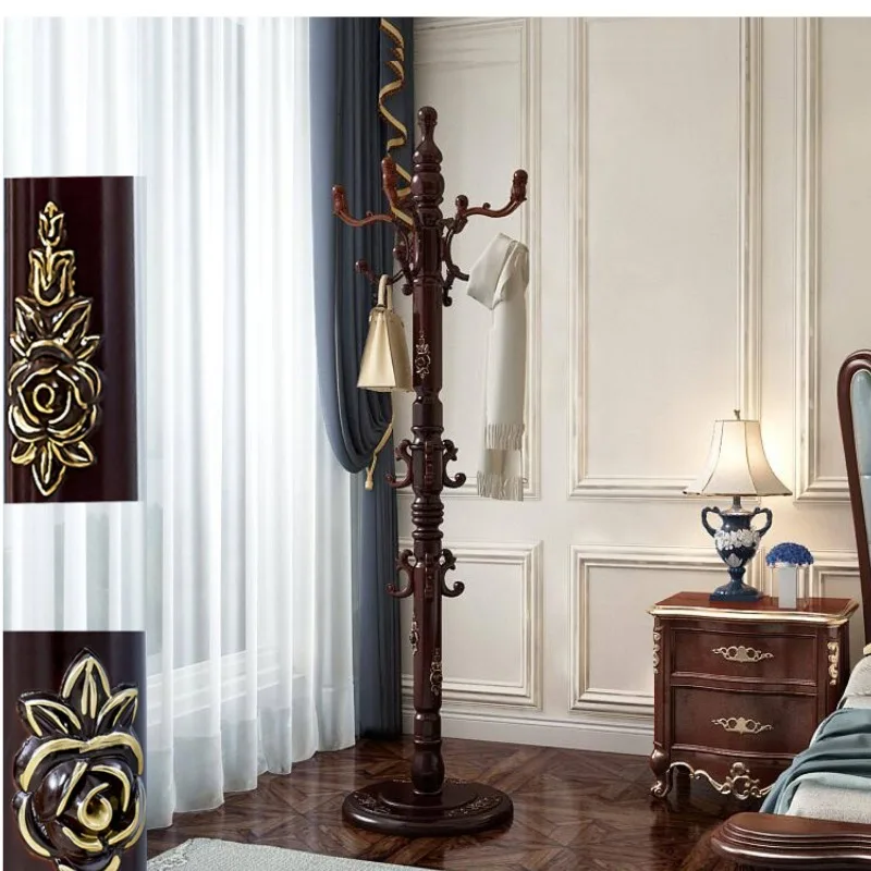 Современная вешалка из цельного дерева: напольный органайзер для спальни и прихожей, легкая подставка для шляп с полкой - европейский стиль
Современная вешалка из цельного дерева: напольный органайзер для спальни и прихожей, легкая подставка для шляп с полкой - европейский стиль