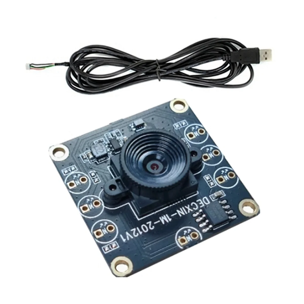 НОВЫЙ OV9732 USB-модуль камеры, плата 65 градусов, 32x32 мм, распознавание лиц, сбор изображения для камеры Raspberry Pi, кабель 3 метра
НОВЫЙ OV9732 USB-модуль камеры, плата 65 градусов, 32x32 мм, распознавание лиц, сбор изображения для камеры Raspberry Pi, кабель 3 метра