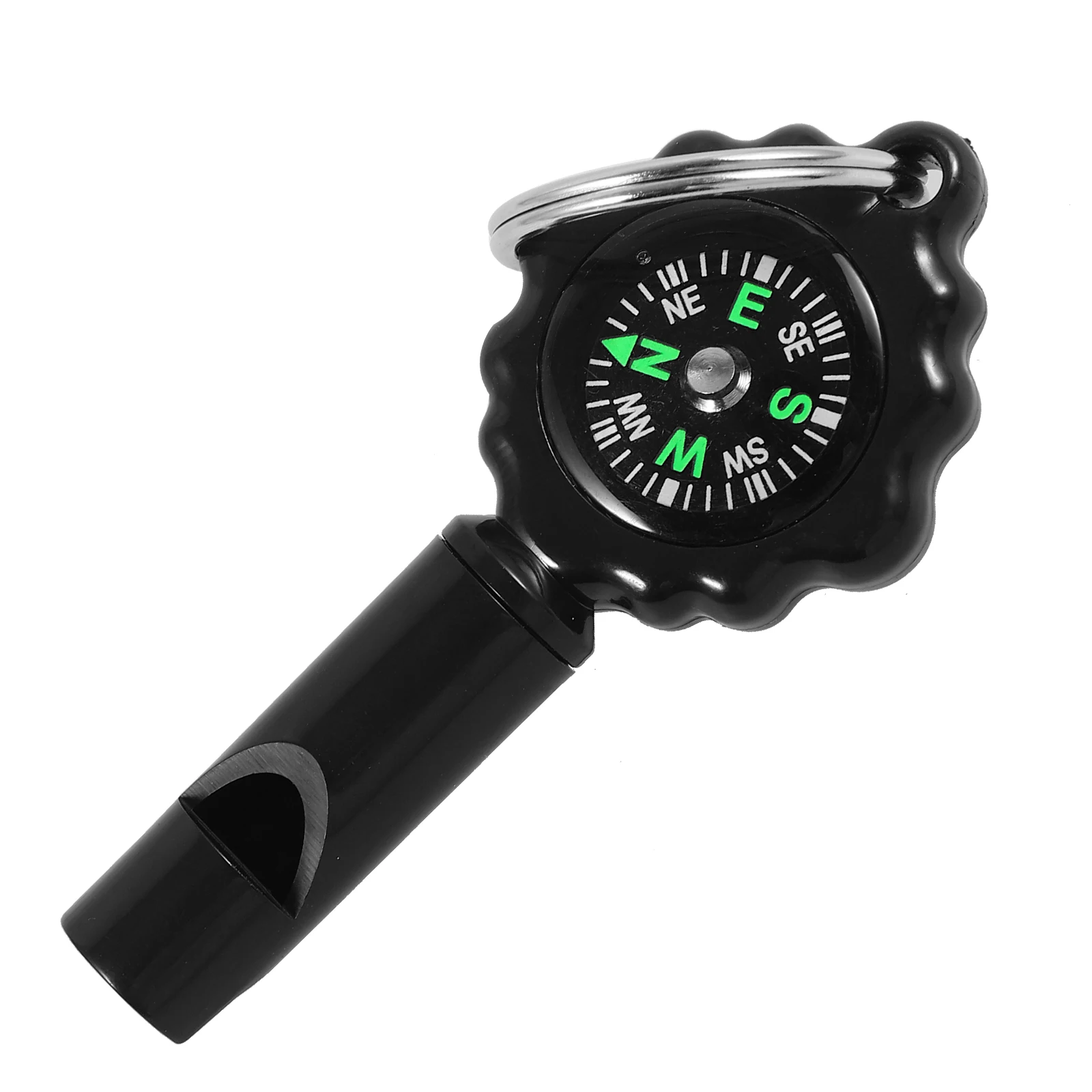Two-in-One Black Whistle Compass Keychain Portable Outdoor Hiking Camping Emergency Survival Gear Compass Whistle
Two-in-One Black Whistle Compass Keychain Portable Outdoor Hiking Camping Emergency Survival Gear Compass Whistle