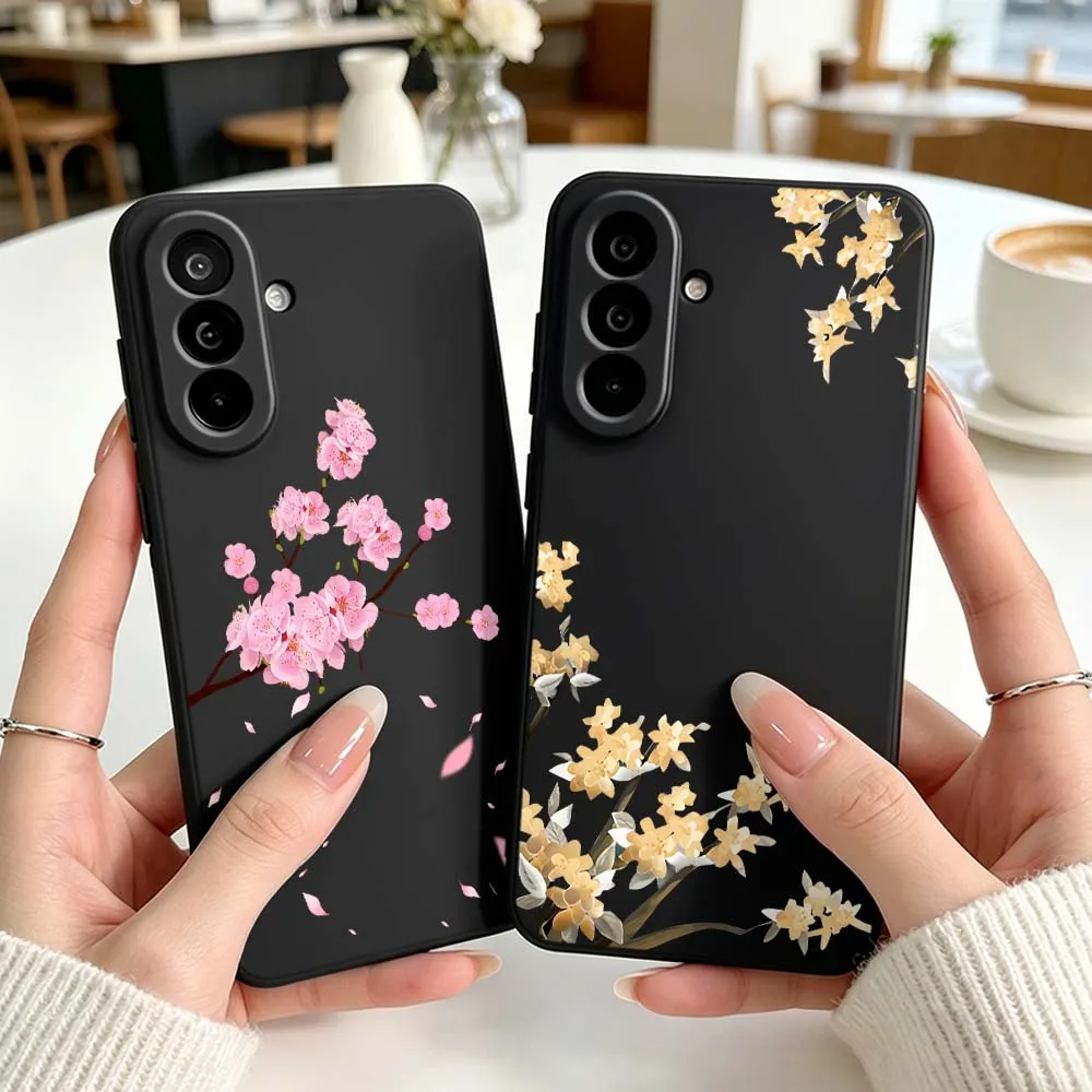 Pink Plum Blossom Pattern Phone Case For Samsung Galaxy A71 A56 A55 A54 A53 A51 A50 A41 A40 A20e A16 A06 A05 Black Cover
Pink Plum Blossom Pattern Phone Case For Samsung Galaxy A71 A56 A55 A54 A53 A51 A50 A41 A40 A20e A16 A06 A05 Black Cover