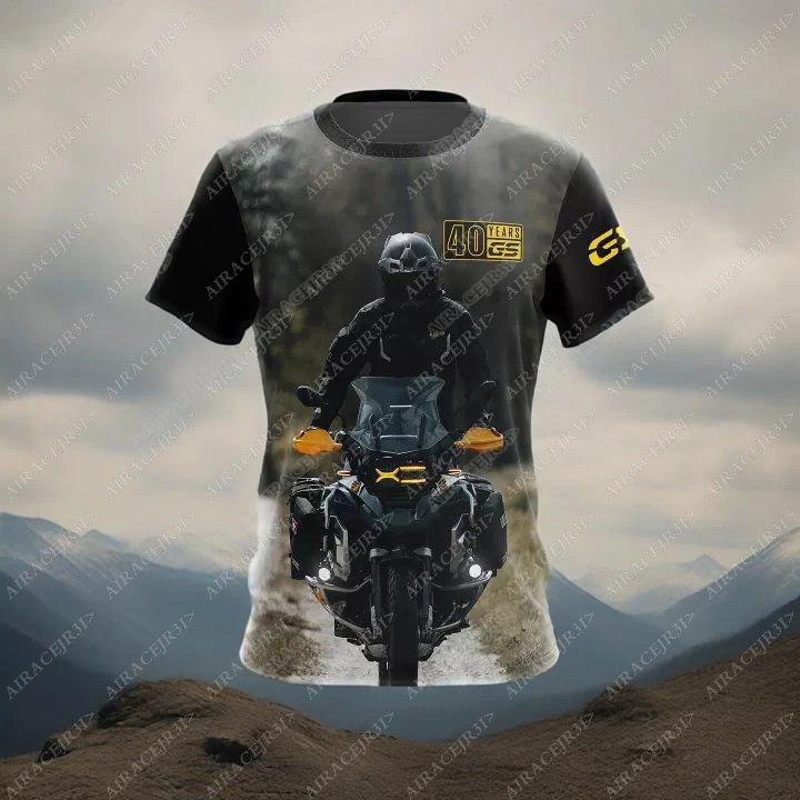 For BMW GS ADVENTURE 40 Years Motorrad Motorcycle T-Shirt Men's Motorsport Racing Team Quick Dry Jerseys Black
For BMW GS ADVENTURE 40 Years Motorrad Motorcycle T-Shirt Men's Motorsport Racing Team Quick Dry Jerseys Black