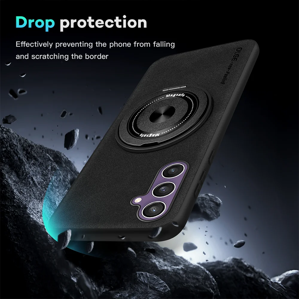 For Samsung Galaxy S25 S25 Plus S25 Ultra Sheepskin Swivel Bracket Magnetic Soft Edge Anti Drop Anti Fingerprint Phone Case
For Samsung Galaxy S25 S25 Plus S25 Ultra Sheepskin Swivel Bracket Magnetic Soft Edge Anti Drop Anti Fingerprint Phone Case