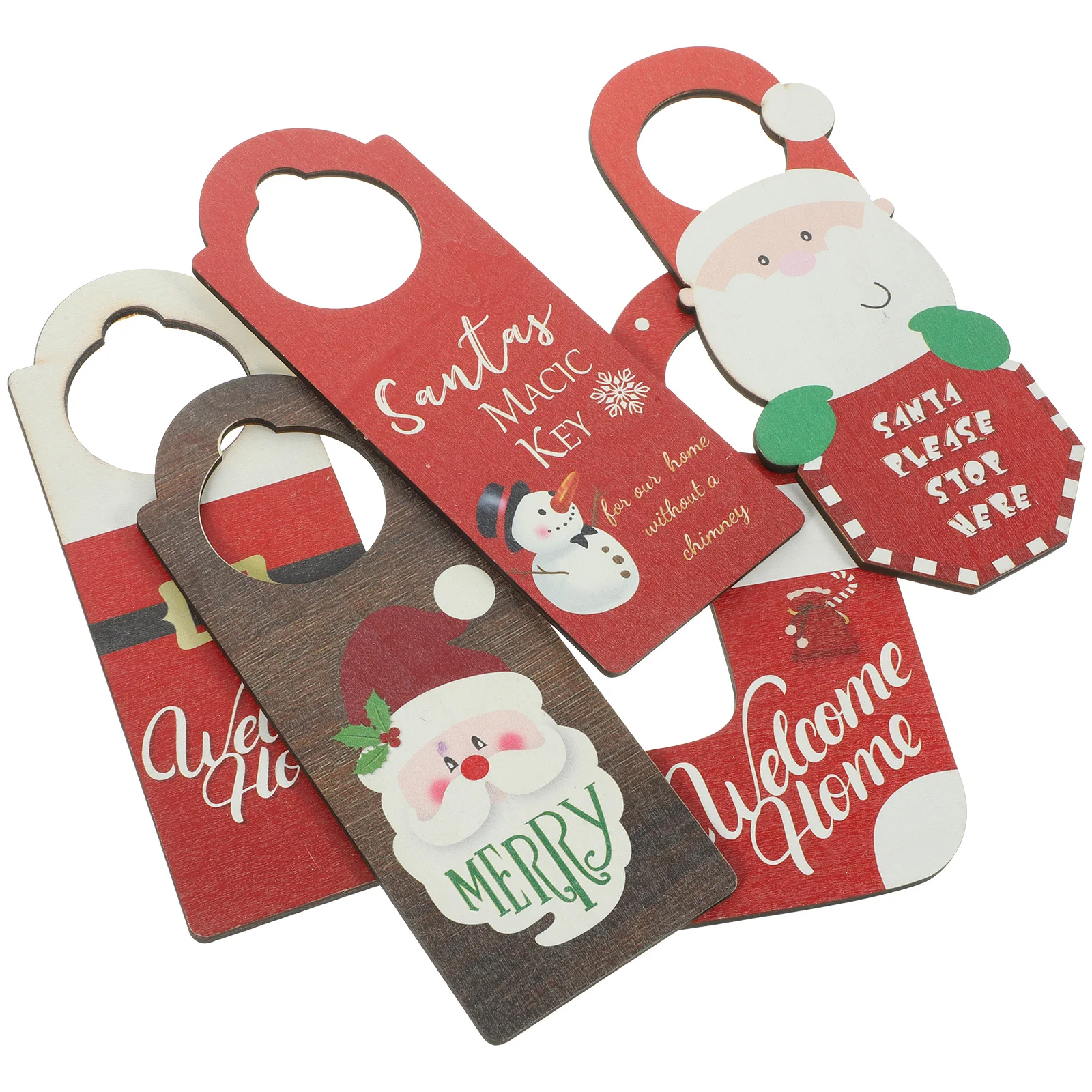 5Pcs Xmas Wooden Hanging Sign for Door Christmas Door Handle Decor Pendant Holiday Hanging Ornament Party Decoration
5Pcs Xmas Wooden Hanging Sign for Door Christmas Door Handle Decor Pendant Holiday Hanging Ornament Party Decoration