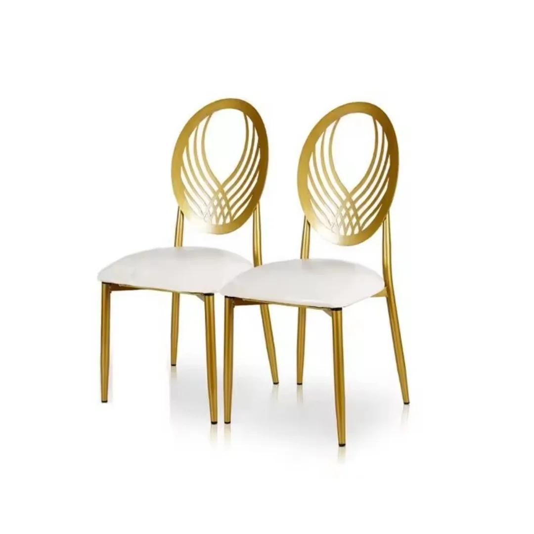 Hotel Chair Dining Chair Elegant Wedding Furniture Iron High Quality Round Back Wedding chair
Hotel Chair Dining Chair Elegant Wedding Furniture Iron High Quality Round Back Wedding chair