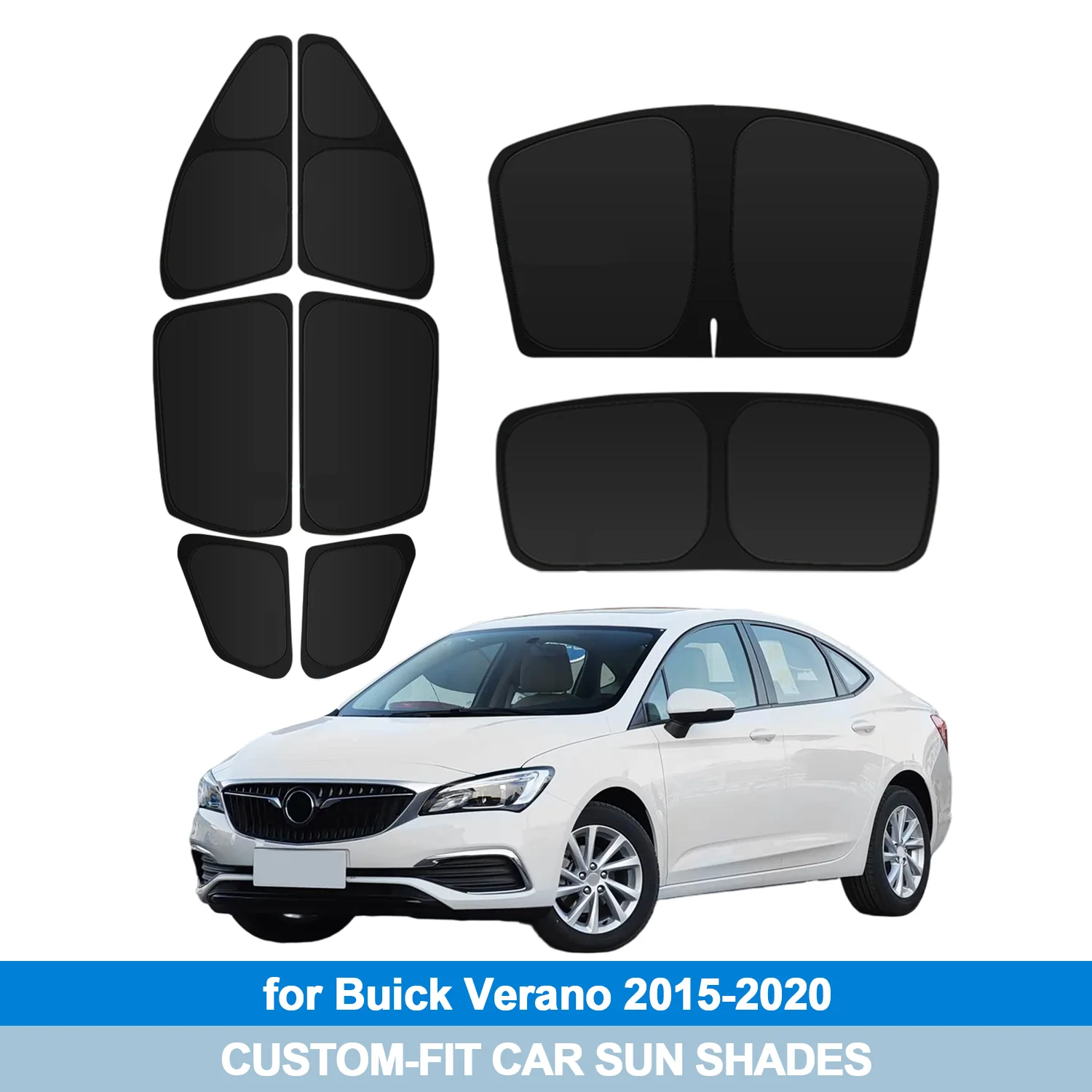 For Buick Verano 2015-2020 Windshield Sun Shade Side Window Shades Cover Sun Visor Shield Privacy Protection
For Buick Verano 2015-2020 Windshield Sun Shade Side Window Shades Cover Sun Visor Shield Privacy Protection