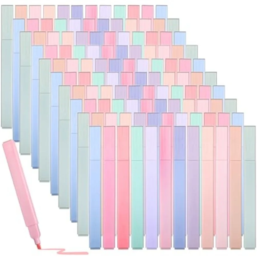 20 Pcs Bible Highlighters with Soft Cute Aesthetic No Bleed Highlighter Chisel Tip Pastel 2 Assorted Color Marker for School Bi
20 Pcs Bible Highlighters with Soft Cute Aesthetic No Bleed Highlighter Chisel Tip Pastel 2 Assorted Color Marker for School Bi