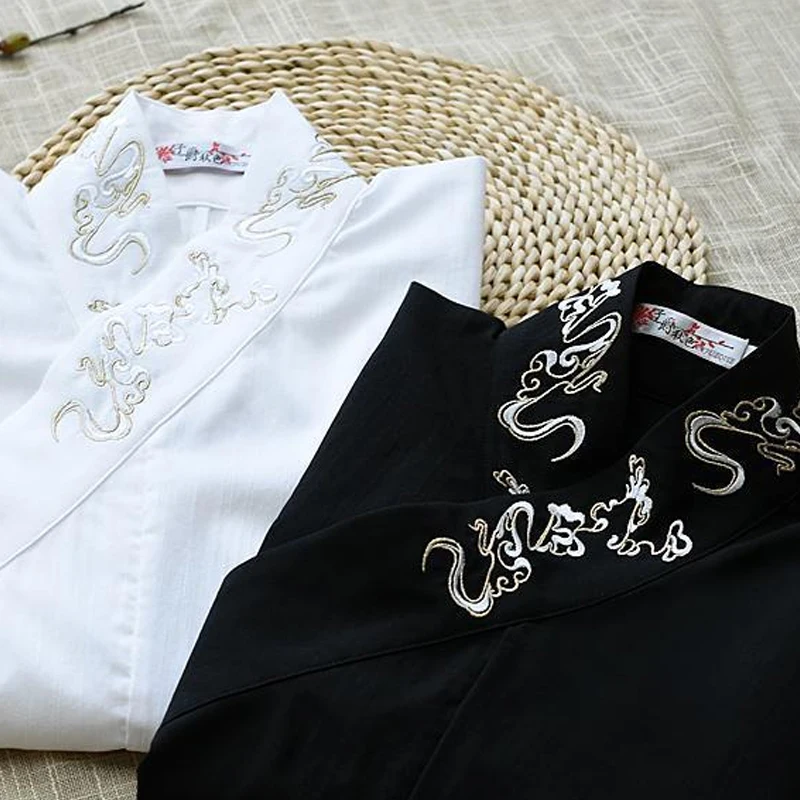 2026Women's Versatile Cross Collar Embroidered Spring/summer Trendy Top Fashionable oversized Hanfu Inner Layer Mid Length Shirt
2026Women's Versatile Cross Collar Embroidered Spring/summer Trendy Top Fashionable oversized Hanfu Inner Layer Mid Length Shirt