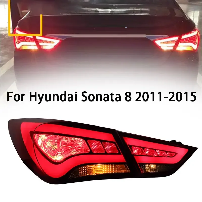 Автомобильные светодиодные задние фонари для Hyundai Sonata 8, светодиодный задний фонарь 2011-2015 Sonata 8, задний противотуманный тормозной сигнал поворота, автомобильные аксессуары
Автомобильные светодиодные задние фонари для Hyundai Sonata 8, светодиодный задний фонарь 2011-2015 Sonata 8, задний противотуманный тормозной сигнал поворота, автомобильные аксессуары