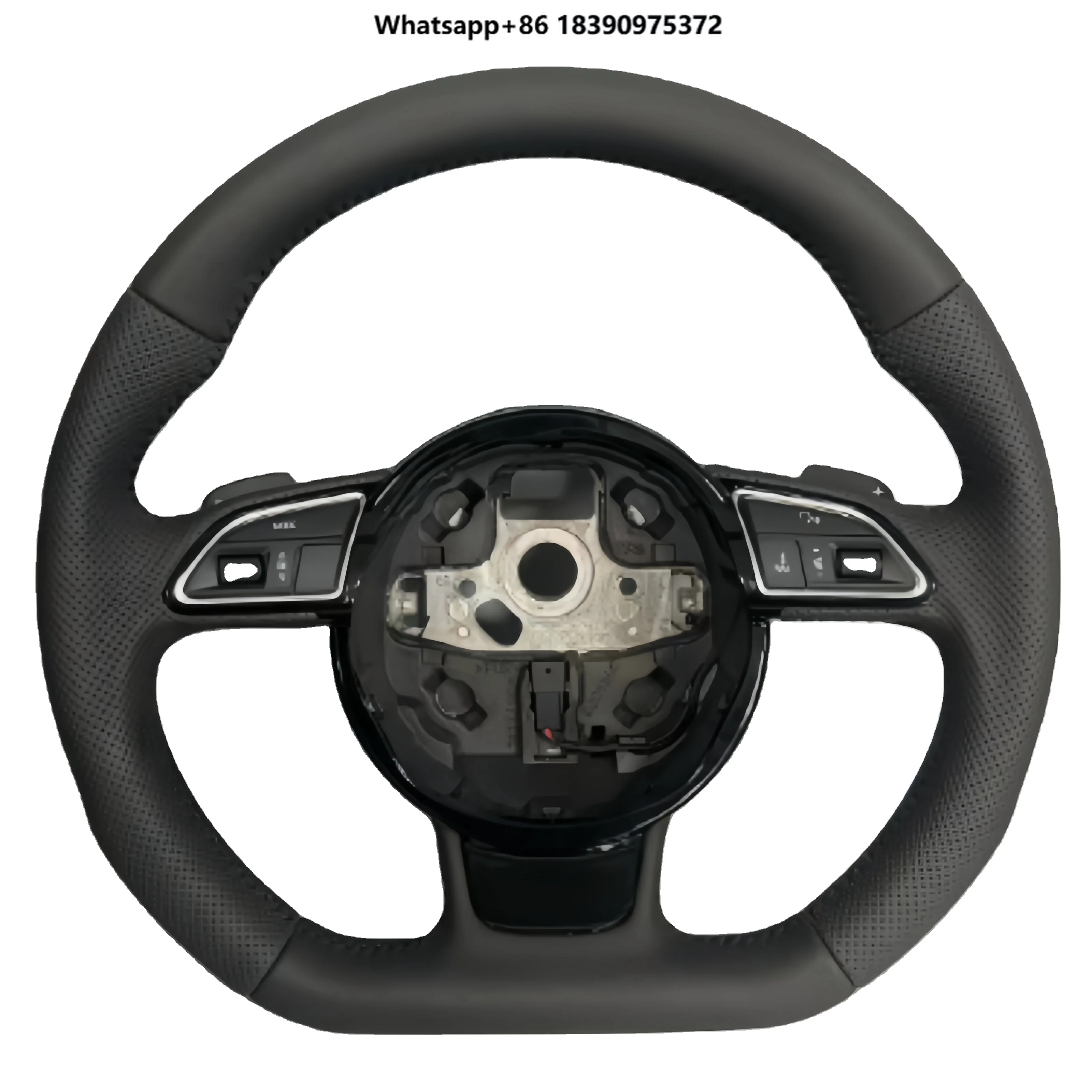 Customize Black Perforated Leather M Sport Steering Wheel for B8 B9 C8 A3 A4 A5 A6 A7 A8 Q5 Q7 R8 TTRS C6 C7 S7 S4
Customize Black Perforated Leather M Sport Steering Wheel for B8 B9 C8 A3 A4 A5 A6 A7 A8 Q5 Q7 R8 TTRS C6 C7 S7 S4
