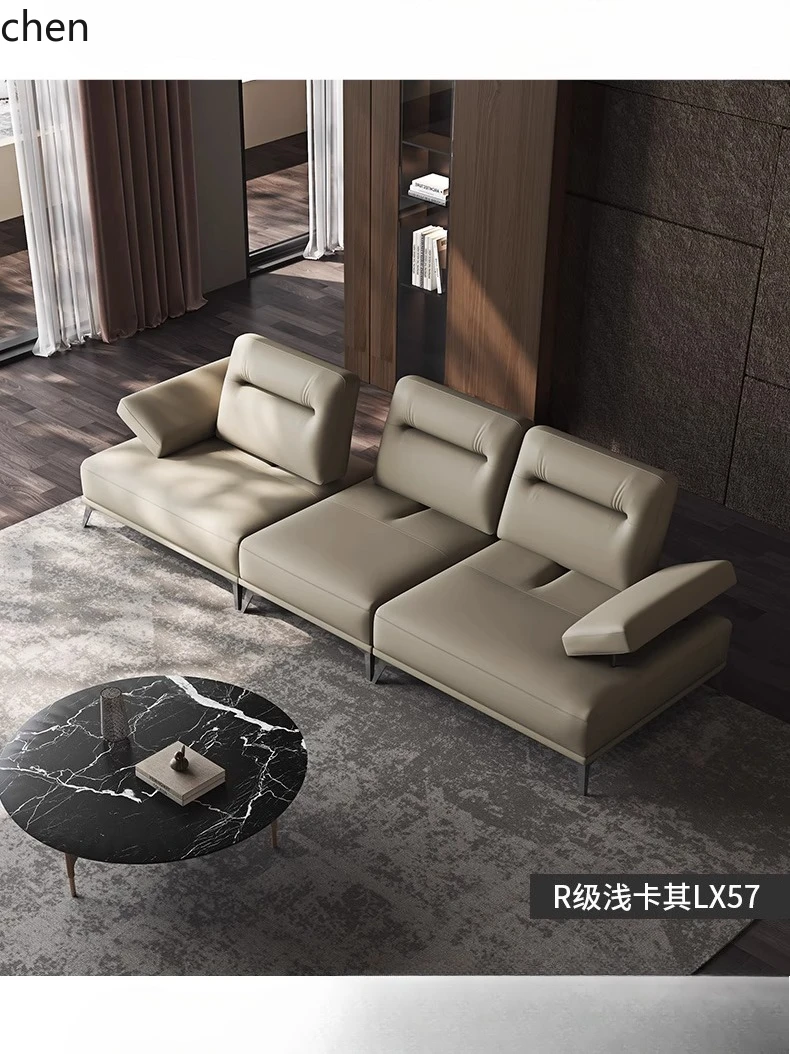 ZML leather sofa living room full top layer cowhide sofa multi-functional leather sofa
ZML leather sofa living room full top layer cowhide sofa multi-functional leather sofa