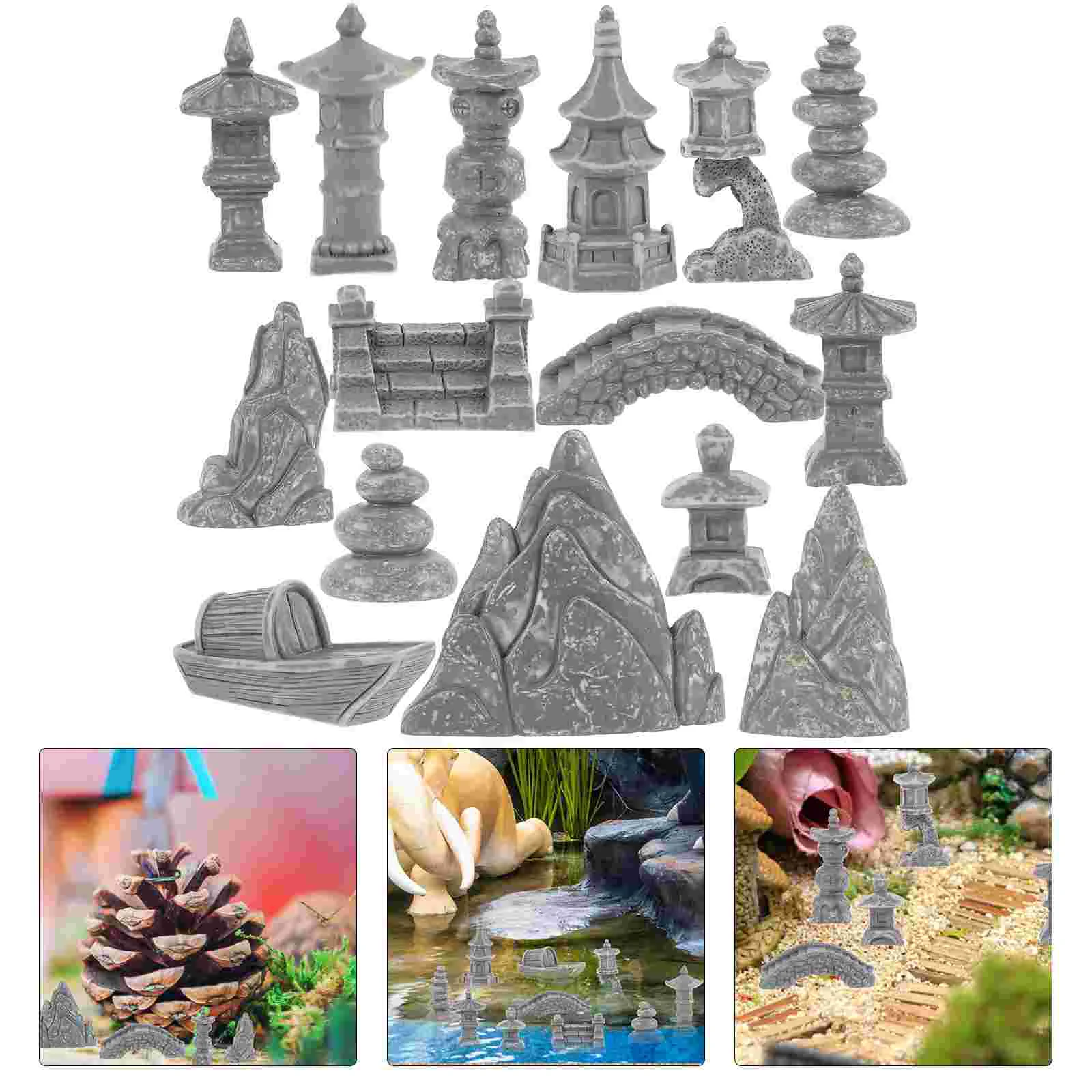 Rockery Ornaments Bonsai Resin Decor Retro Delicate Plant Accessories Model Decorate Miniature Sand Table Adornment
Rockery Ornaments Bonsai Resin Decor Retro Delicate Plant Accessories Model Decorate Miniature Sand Table Adornment