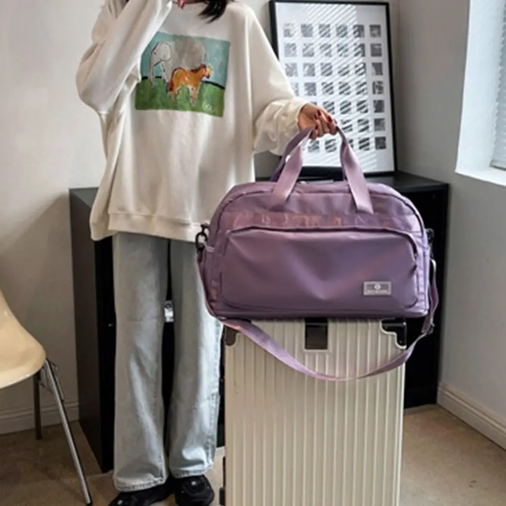 Expandable Travel Duffel Bag Crossbody Large Capacity Travel Luggage Bag Durable Wear Resistant Women's Fitness Handbag
Expandable Travel Duffel Bag Crossbody Large Capacity Travel Luggage Bag Durable Wear Resistant Women's Fitness Handbag