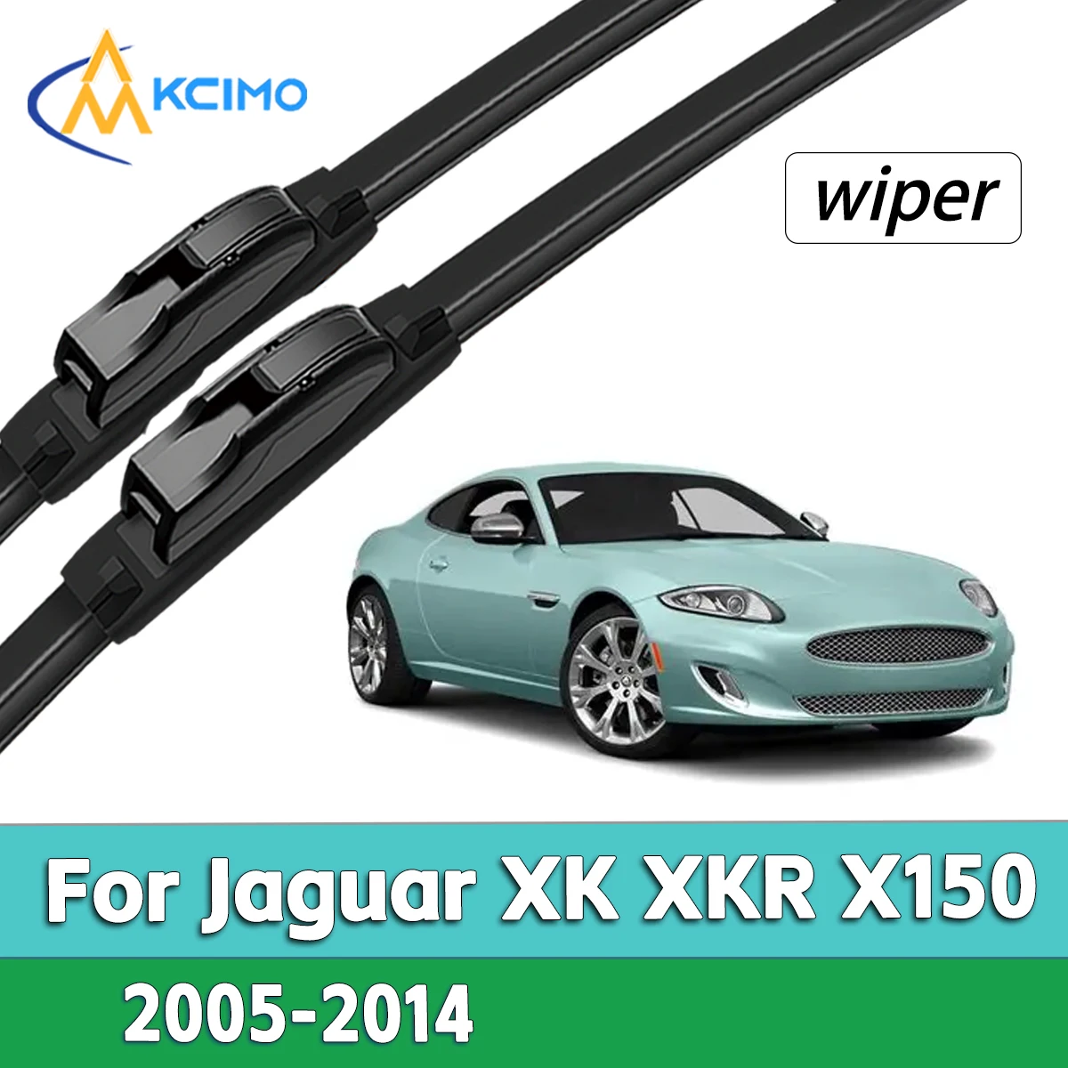 Front Windshield Wiper Blades For Jaguar XK XKR X150 2005-2014 All Weather Silent Streak Free Rubber Window Wiper Replacement
Front Windshield Wiper Blades For Jaguar XK XKR X150 2005-2014 All Weather Silent Streak Free Rubber Window Wiper Replacement