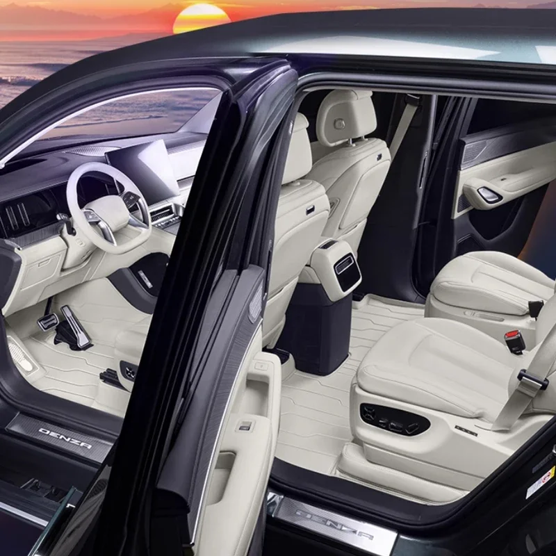 Custom Nappa Leather Anti-Slip Car Foot Protect Mat Luxury Waterproof Floor Pad Interior Accessory For BYD DENZA D9 2023-Present
Custom Nappa Leather Anti-Slip Car Foot Protect Mat Luxury Waterproof Floor Pad Interior Accessory For BYD DENZA D9 2023-Present