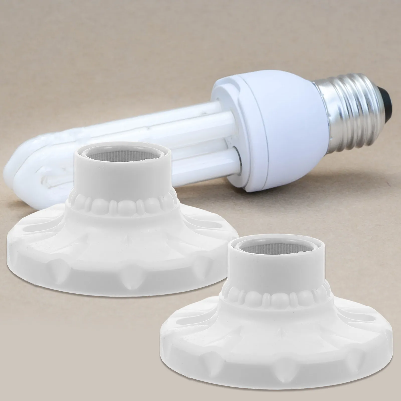 10Pcs E27 Light Bulb Socket Ceramic Lamp Holder Heavy Duty Socket Base for Hanging Lamp Fixture Repair Supply Light Holder
10Pcs E27 Light Bulb Socket Ceramic Lamp Holder Heavy Duty Socket Base for Hanging Lamp Fixture Repair Supply Light Holder