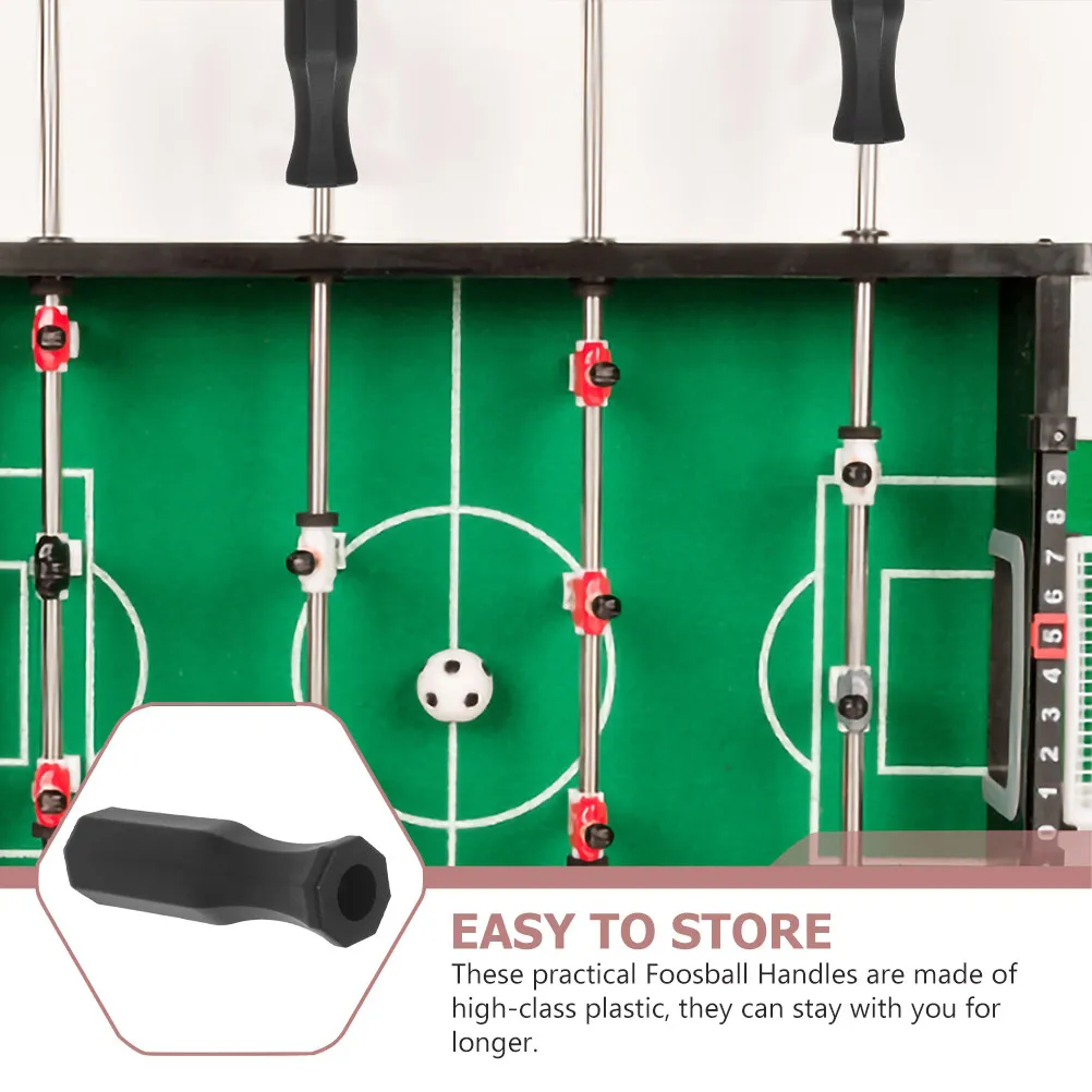 8Pcs Plastic Foosball Handle Replacement Grips for Table Football Game Sturdy Nonskid Handles Foosball Table Parts Professional
8Pcs Plastic Foosball Handle Replacement Grips for Table Football Game Sturdy Nonskid Handles Foosball Table Parts Professional