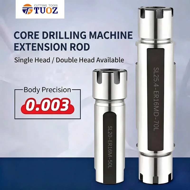 High Precision Swiss Type Lathe ER Extension Bar CNC Lathe Single Side Fixed ER16/20/25 Tool Holder Drill Shank Extension Rod
High Precision Swiss Type Lathe ER Extension Bar CNC Lathe Single Side Fixed ER16/20/25 Tool Holder Drill Shank Extension Rod