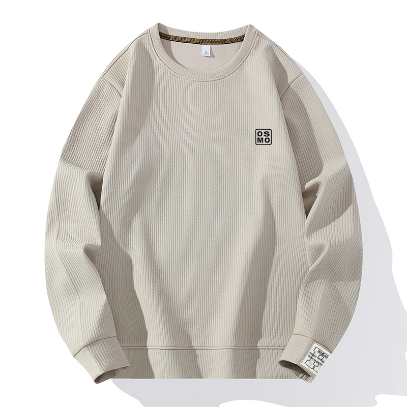 Men's Crew Neck Long Sleeve Sweatshirt Fashionable Casual Base Layer T-shirt Slim Fit Spring Autumn Trendy Brand Clothing
Men's Crew Neck Long Sleeve Sweatshirt Fashionable Casual Base Layer T-shirt Slim Fit Spring Autumn Trendy Brand Clothing