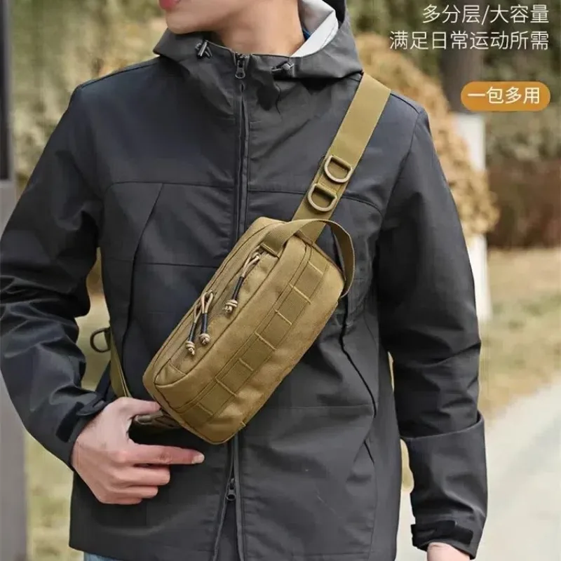 Fanny pack men's and women's new outdoor travel cycling running Luya breast bag camouflage shoulder crossbody backpack
Fanny pack men's and women's new outdoor travel cycling running Luya breast bag camouflage shoulder crossbody backpack