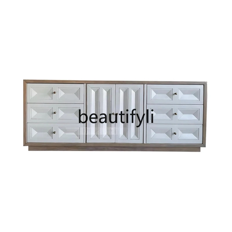 French retro door cabinet solid wood carving flower living room bedroom chest storage cabinet American light luxury
French retro door cabinet solid wood carving flower living room bedroom chest storage cabinet American light luxury