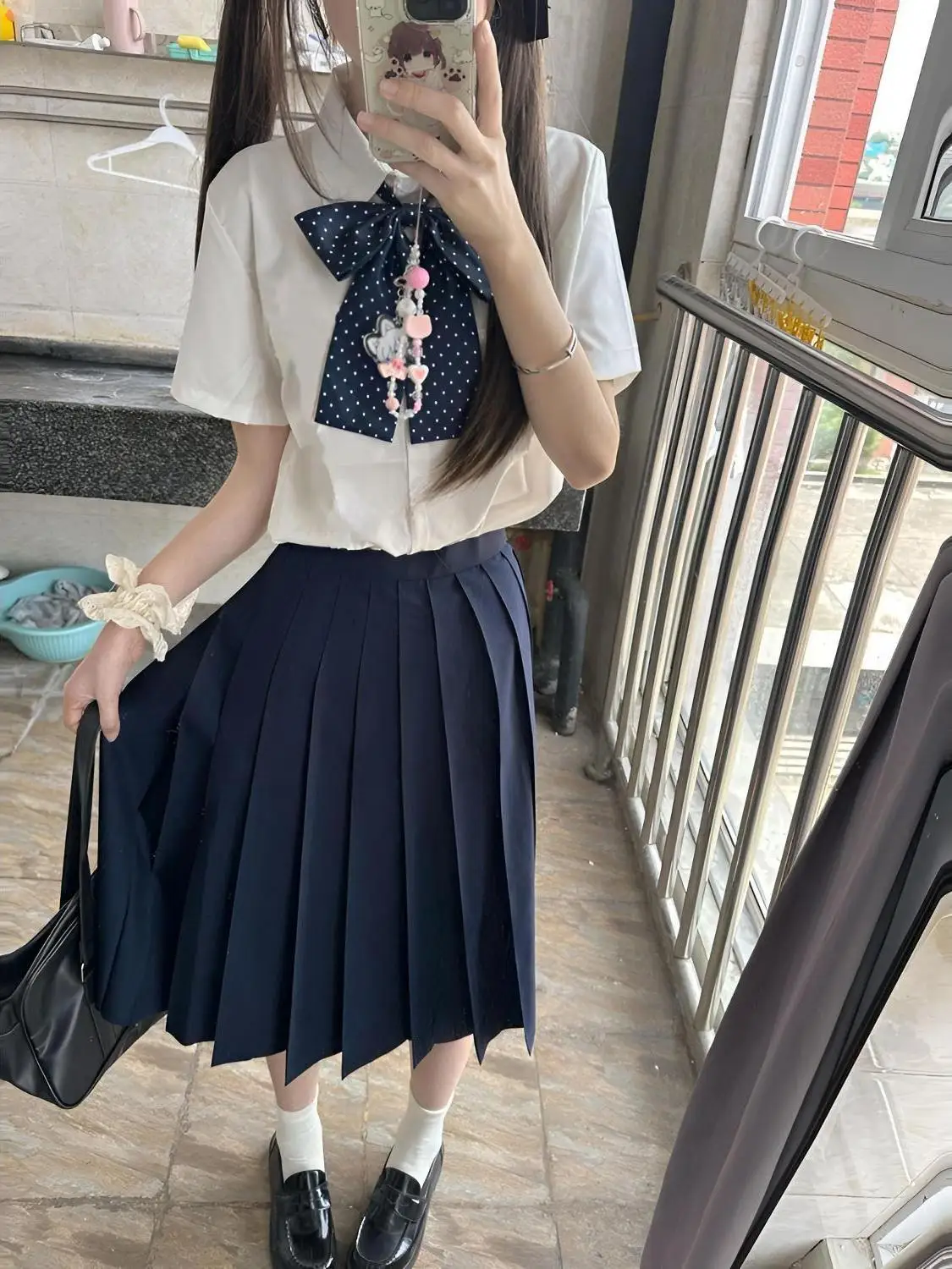 Pure Color JK Uniform Shirt Set with Plaid Skirt Women's Summer School Style Midi Skirt Full Set Traditional Japanese School ...
Pure Color JK Uniform Shirt Set with Plaid Skirt Women's Summer School Style Midi Skirt Full Set Traditional Japanese School ...