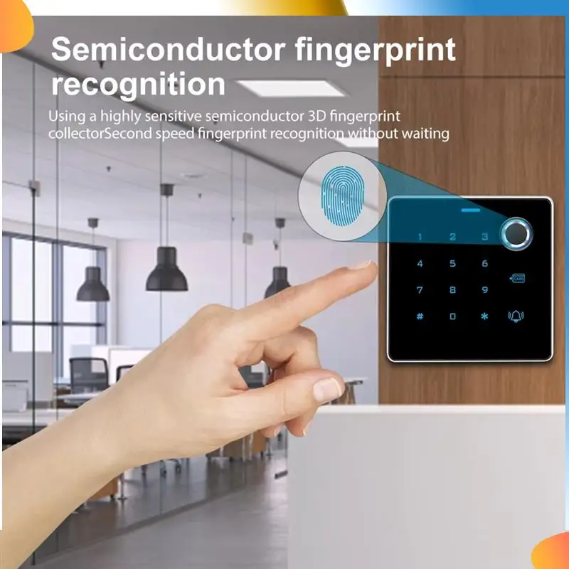 B48A RFID Card Proximity Card Access Control Keypad Fingerprint Reader Waterproof For Hotel Office Factory Apartment
B48A RFID Card Proximity Card Access Control Keypad Fingerprint Reader Waterproof For Hotel Office Factory Apartment