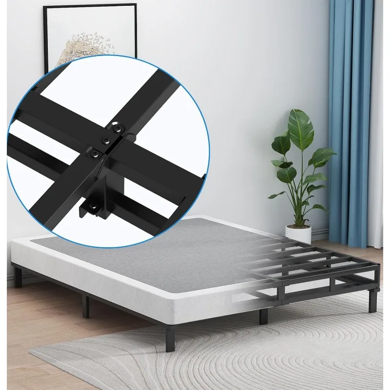 King Box Spring,5 Inch Low Profile Box Spring for King Bed,3500lbs Heavy Duty Metal Mattress Foundation Support with Easy
King Box Spring,5 Inch Low Profile Box Spring for King Bed,3500lbs Heavy Duty Metal Mattress Foundation Support with Easy