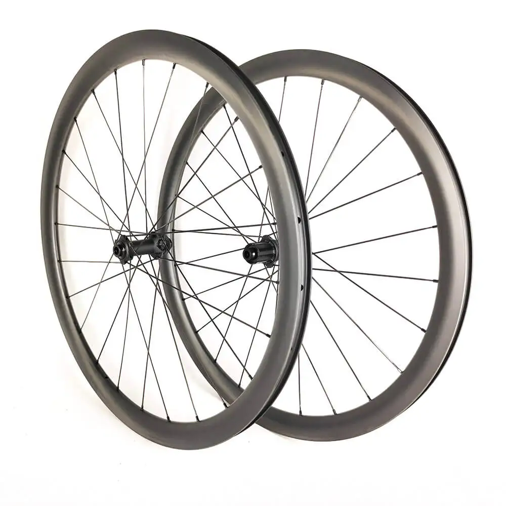 Serenade New Ratchet System 38mm Deep 25mm Wide Clincher Carbon Fiber Rim Disc Wheelset for Road Bike with SR038 Hub
Serenade New Ratchet System 38mm Deep 25mm Wide Clincher Carbon Fiber Rim Disc Wheelset for Road Bike with SR038 Hub