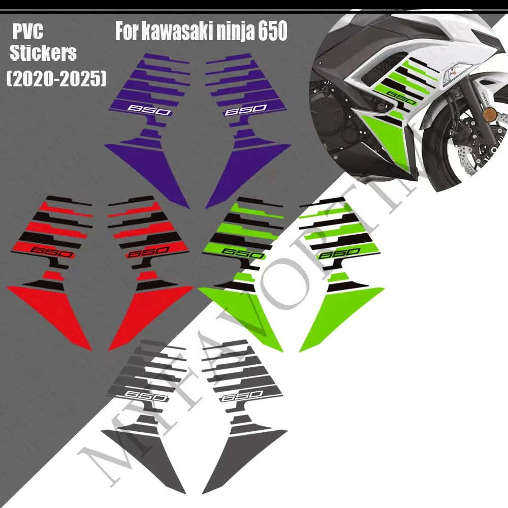 Motorcycle For kawasaki ninja 650 Bike Tank Pad Side Grips Gas Fuel Oil Kit Knee Fairing Fender Stickers Decals 2020-2025
Motorcycle For kawasaki ninja 650 Bike Tank Pad Side Grips Gas Fuel Oil Kit Knee Fairing Fender Stickers Decals 2020-2025