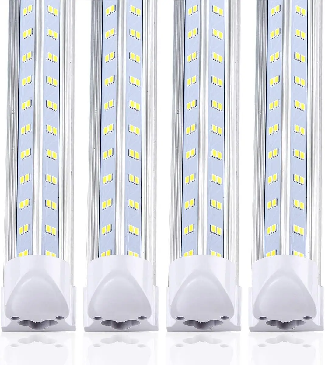 (10-Pack) 8ft LED Shop Light Fixture,V Shape 120W 19000LM 5000K (Daylight White),8 Foot, 96'' T8 Integrated LED Tube
(10-Pack) 8ft LED Shop Light Fixture,V Shape 120W 19000LM 5000K (Daylight White),8 Foot, 96'' T8 Integrated LED Tube
