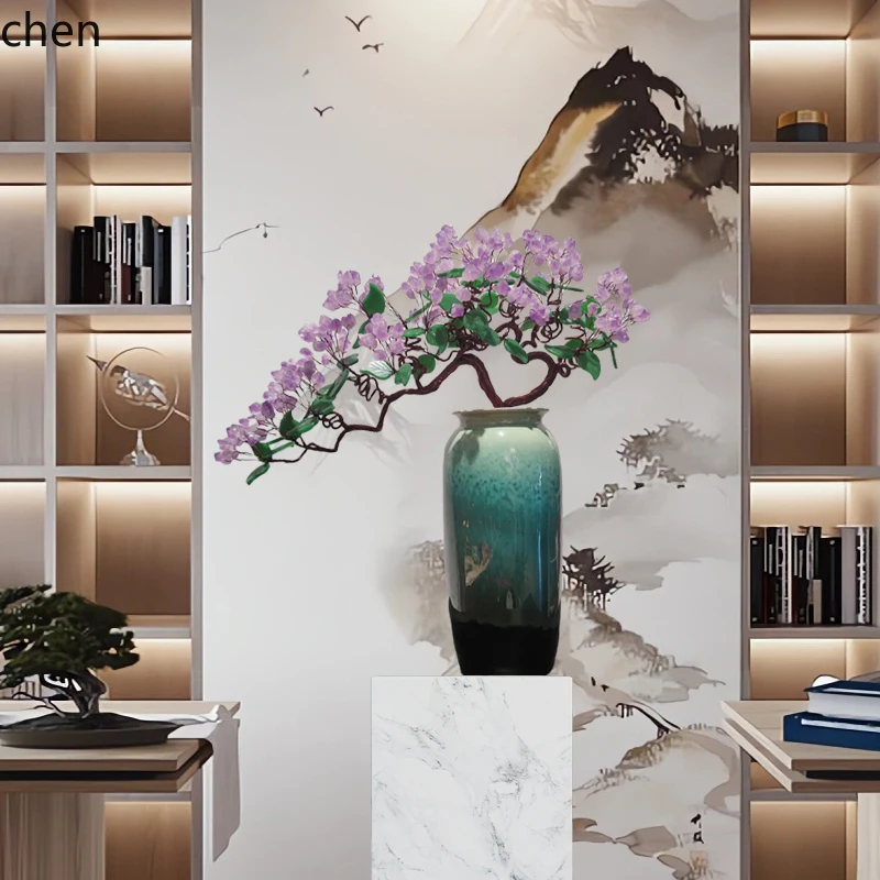 HYS Fortune Tree Vase Decorative Ornament Living Room Entrance Office TV Cabinet High-end
HYS Fortune Tree Vase Decorative Ornament Living Room Entrance Office TV Cabinet High-end