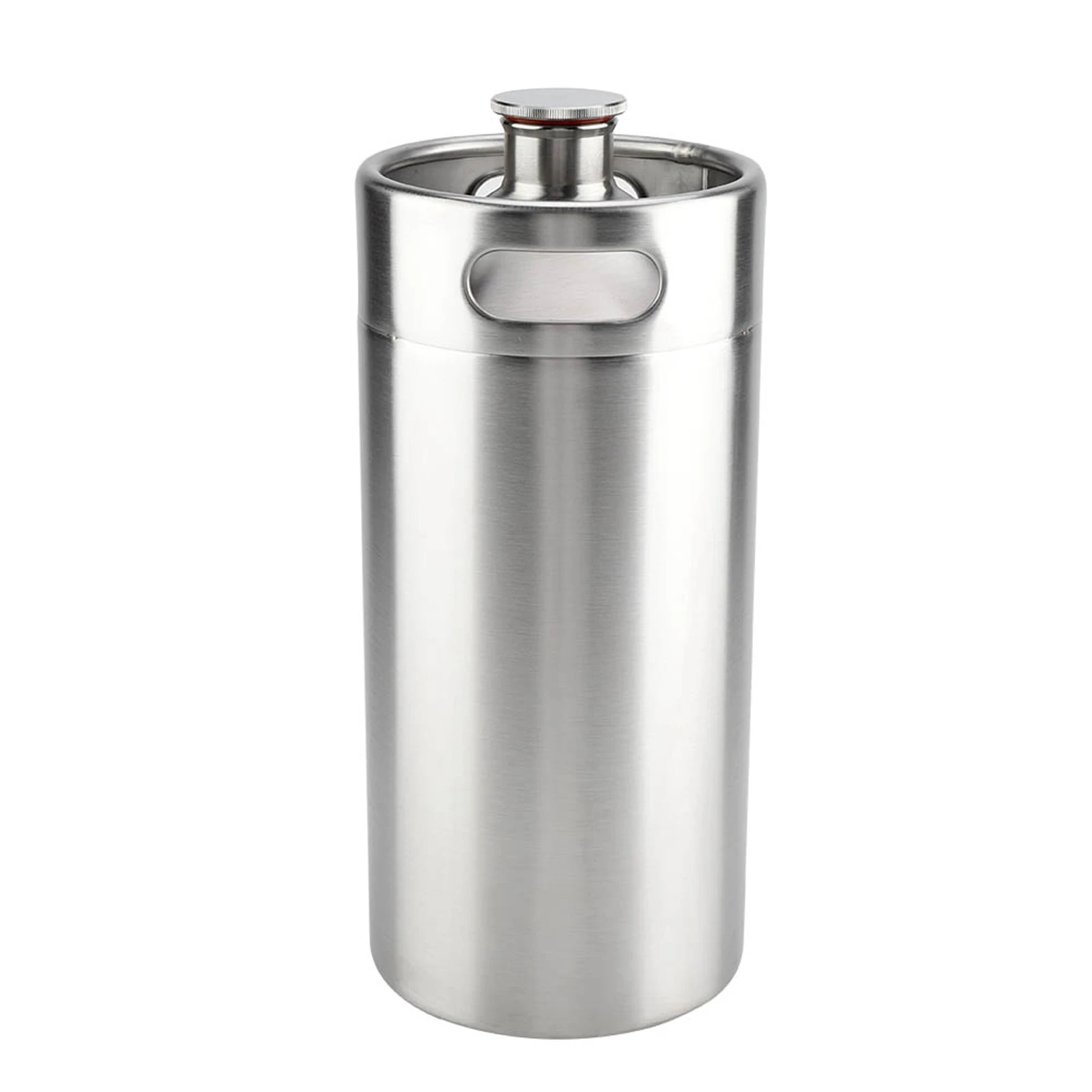 4L Mini Stainless Steel Beer Barrel with Spiral Cover Lid Practical Home Hotel Supplies
4L Mini Stainless Steel Beer Barrel with Spiral Cover Lid Practical Home Hotel Supplies