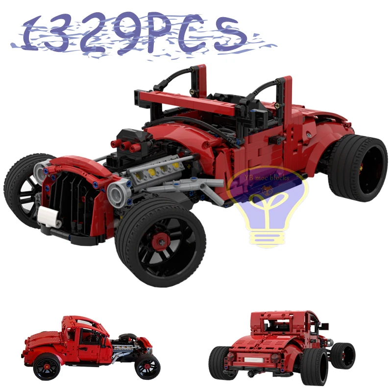 NEW Retro classic car American Hot Rod model buiding kit block self-locking bricks toy birthday gift
NEW Retro classic car American Hot Rod model buiding kit block self-locking bricks toy birthday gift