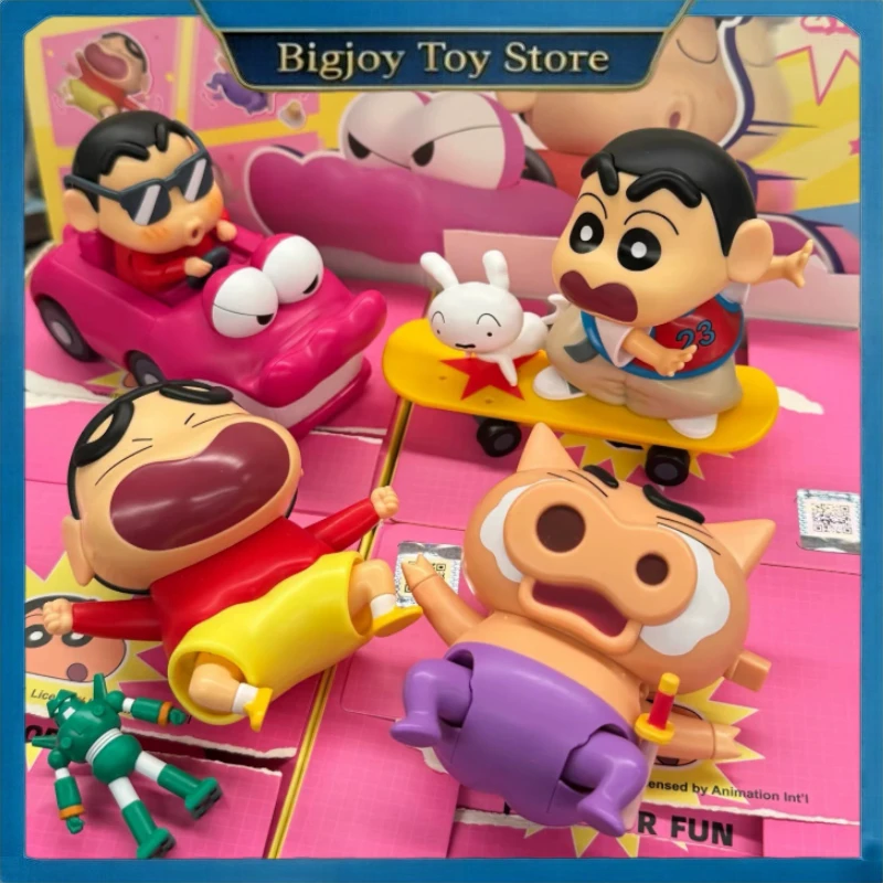 52TOYS Crayon Shinchan Blind Box Dynamic Shin-Vibes Mystery Box: Милая заводная игрушка, коллекционная настольная фигурка, подарок на день рождения
52TOYS Crayon Shinchan Blind Box Dynamic Shin-Vibes Mystery Box: Милая заводная игрушка, коллекционная настольная фигурка, подарок на день рождения