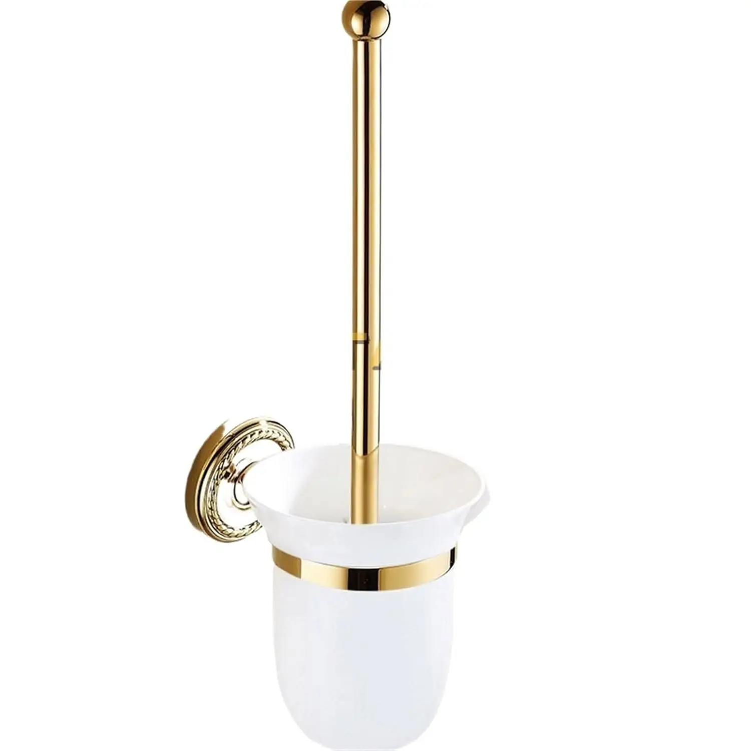 Gold Brass Bathroom Accessories Set, Robe Hook Paper Holder Towel Bar Ring Brush Rack, Wall Mount 5pcs, Customized
Gold Brass Bathroom Accessories Set, Robe Hook Paper Holder Towel Bar Ring Brush Rack, Wall Mount 5pcs, Customized