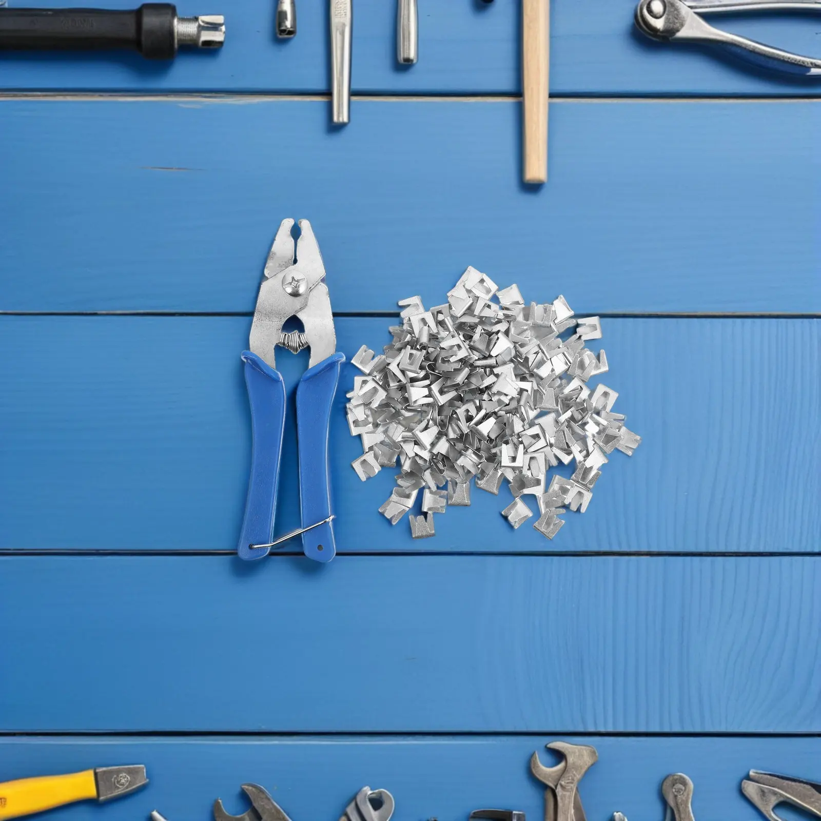 1Set Steel Wire Cage Clips Snap Pliers for Rabbit Chicken Dog Bird Cages Assembly Repair Cage Building Supplies J Clips Fencing
1Set Steel Wire Cage Clips Snap Pliers for Rabbit Chicken Dog Bird Cages Assembly Repair Cage Building Supplies J Clips Fencing