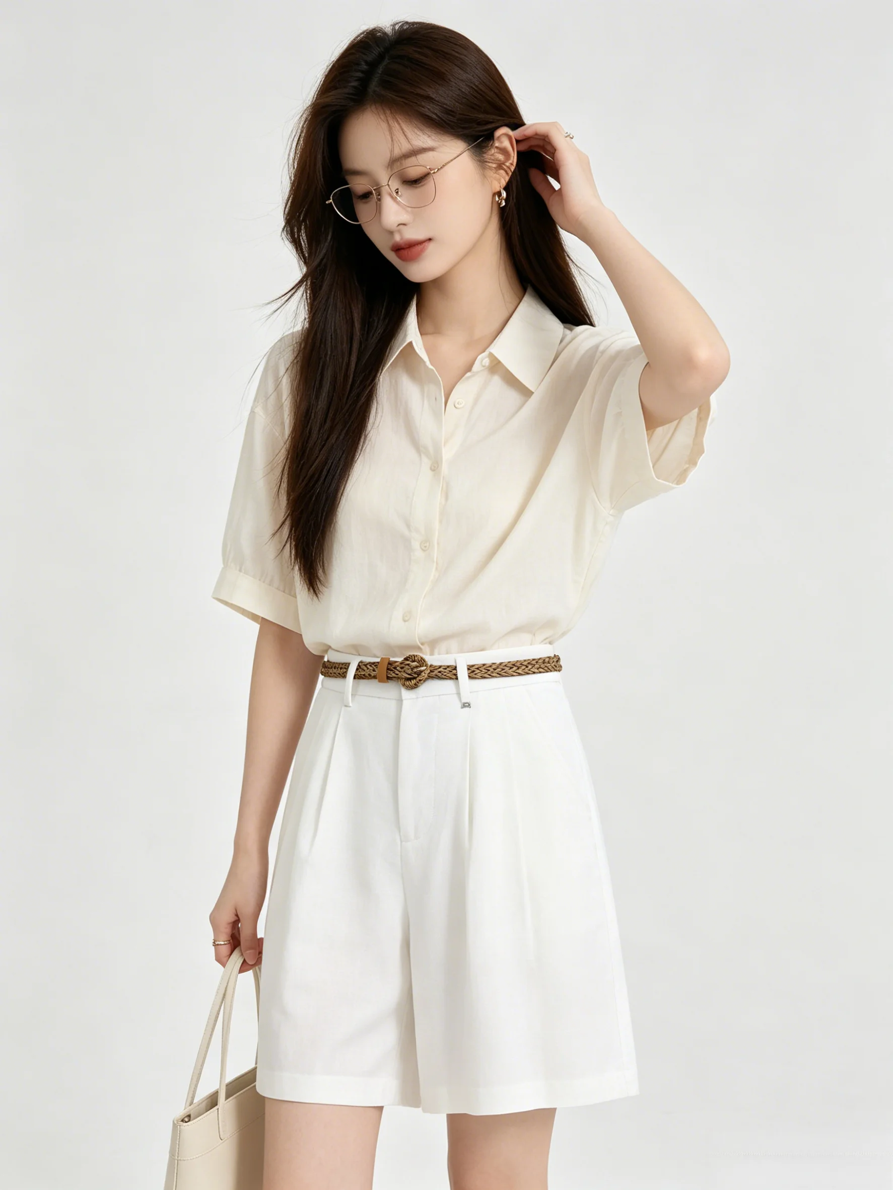 High Waist Wide Leg Short Pants Women's Summer Loose A-Line Short Pants Skin-friendly Breathable Casual Trousers
High Waist Wide Leg Short Pants Women's Summer Loose A-Line Short Pants Skin-friendly Breathable Casual Trousers