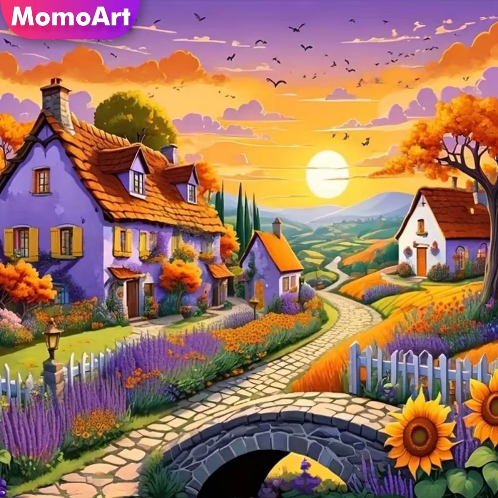 Momoart 5D DIY Diamond Painting House Landscape Diamond Mosaic Village Cross Stitch Craft Kit Embroidery Handmade Hobby
Momoart 5D DIY Diamond Painting House Landscape Diamond Mosaic Village Cross Stitch Craft Kit Embroidery Handmade Hobby