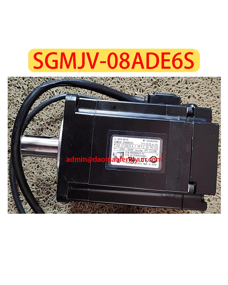 SGMJV-08ADE6S Used Servo Motor SGMJV 08ADE6S,Fast shipping
SGMJV-08ADE6S Used Servo Motor SGMJV 08ADE6S,Fast shipping