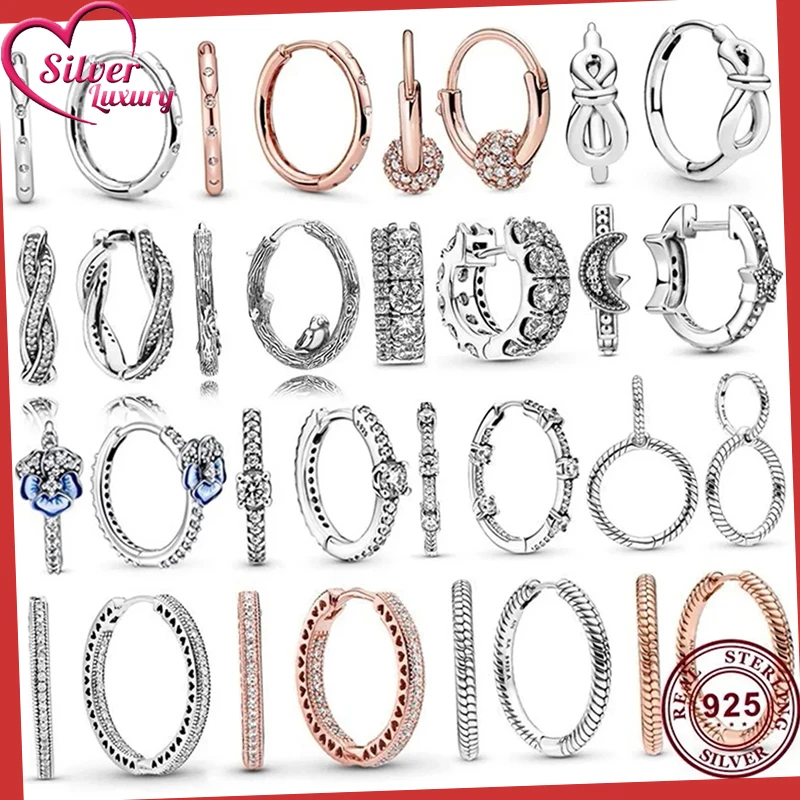 New 100% S925 Silver Luxury Sparkling Galaxy Double Ring Female Earrings Wedding Gift Fashion Keychain Charming Jewelry
New 100% S925 Silver Luxury Sparkling Galaxy Double Ring Female Earrings Wedding Gift Fashion Keychain Charming Jewelry