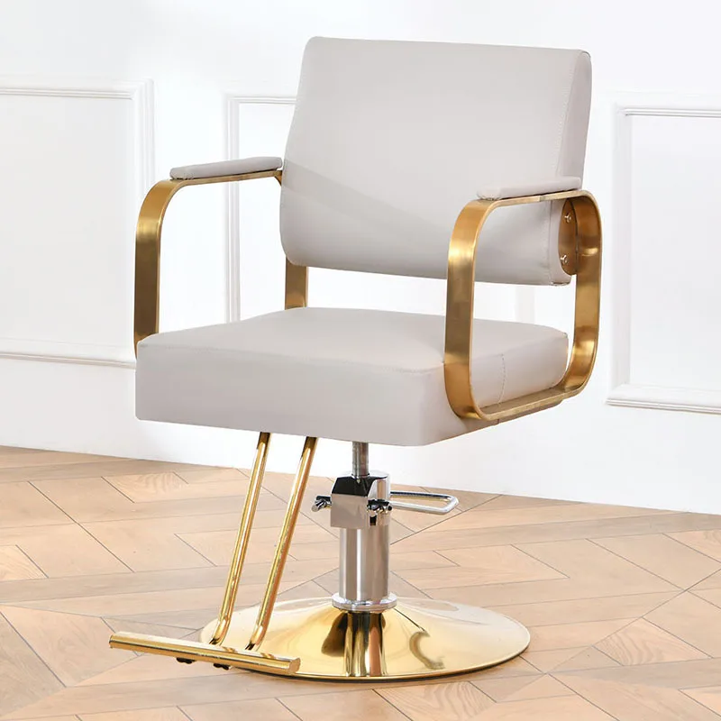 Cheap Price Modern Rose Gold Hairdressing Saloon Barber Shop Chair Hair Salon Equipment Barber Chairs for Beauty Salon
Cheap Price Modern Rose Gold Hairdressing Saloon Barber Shop Chair Hair Salon Equipment Barber Chairs for Beauty Salon