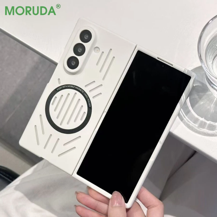 Z Fold7 модный полый чехол для телефона с рассеиванием тепла для Samsung Galaxy Z Fold 7 6 5 4 Fold6 Жесткий чехол с магнитной беспроводной зарядкой
Z Fold7 модный полый чехол для телефона с рассеиванием тепла для Samsung Galaxy Z Fold 7 6 5 4 Fold6 Жесткий чехол с магнитной беспроводной зарядкой