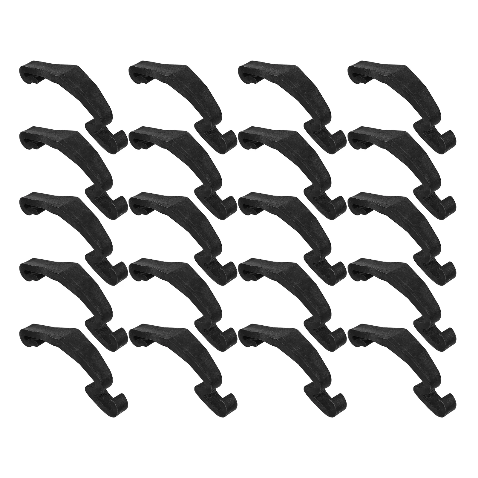 20 Pcs Hamster Cage Edge Retainer Buckle Small Animal Fastener PP Material Design Easy Maintenance Cage
20 Pcs Hamster Cage Edge Retainer Buckle Small Animal Fastener PP Material Design Easy Maintenance Cage