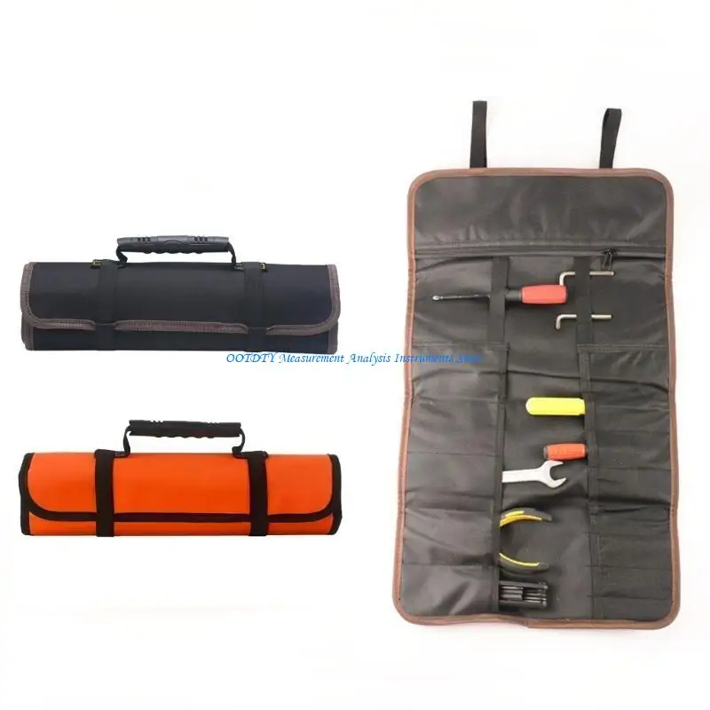 367D Water Resistant Tool Roll Bag With 18 Customizable Pockets & Secure Buckles Closure For Efficient Storage & Quick Access
367D Water Resistant Tool Roll Bag With 18 Customizable Pockets & Secure Buckles Closure For Efficient Storage & Quick Access